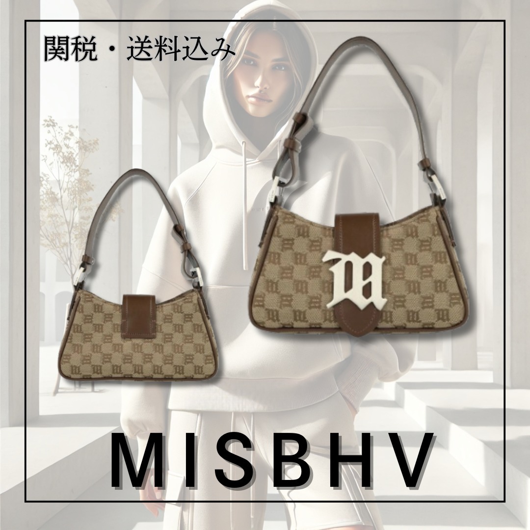 関税込み＊MISBHV＊ジャカード モノグラム ショルダーバッグ