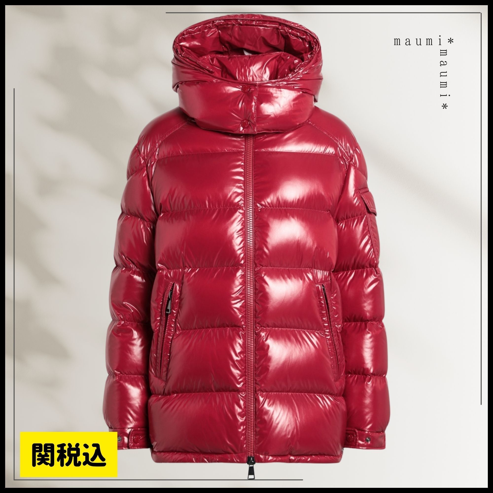 MONCLERモンクレール MAIREフード付き ショートダウンジャケット