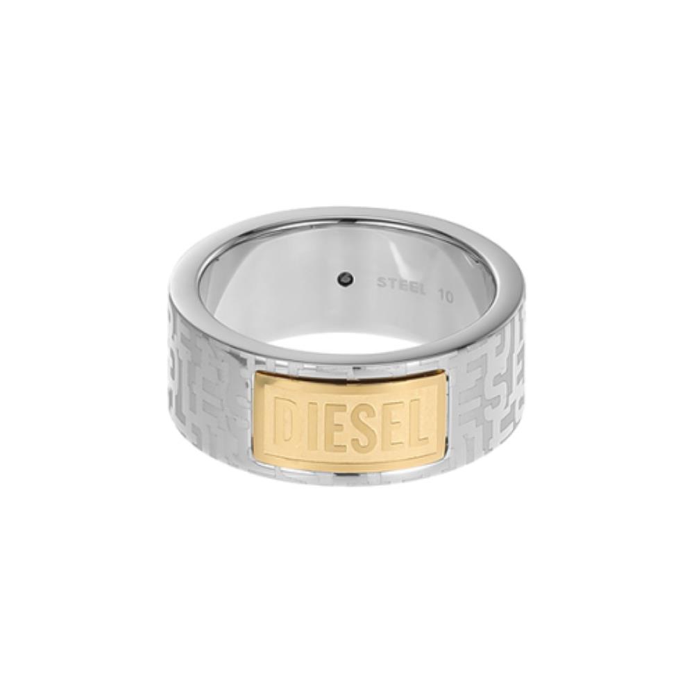 ★DIESEL★ logo two tone ring DX1427931