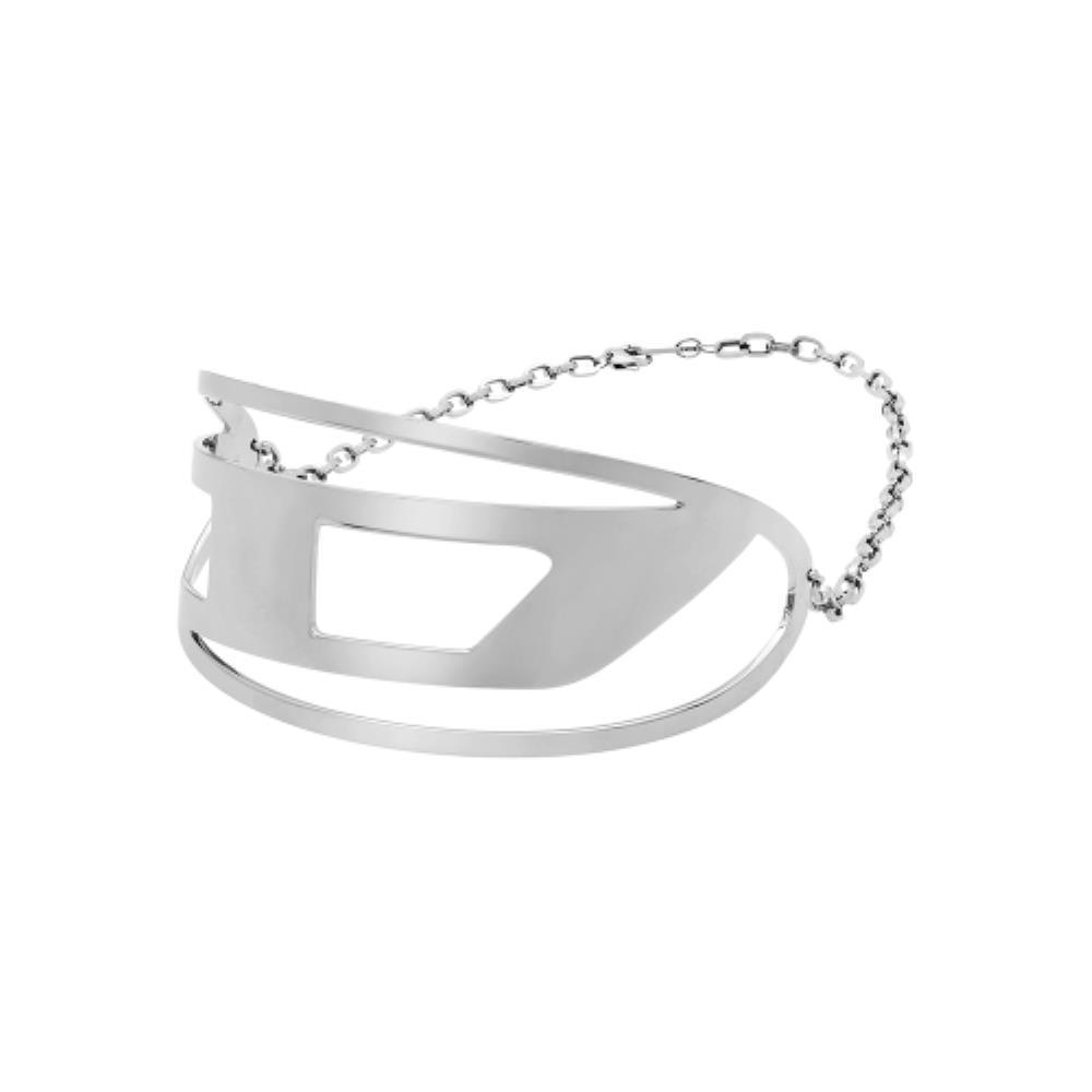 ★DIESEL★ D logo necklace DX1479040