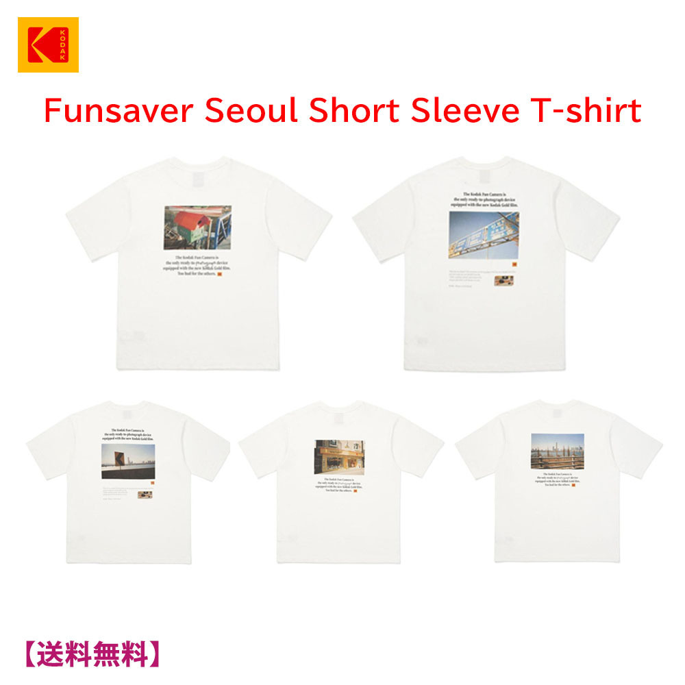 人気★KODAK★Funsaver Seoul Short Sleeve T-shirt★半袖シャツ