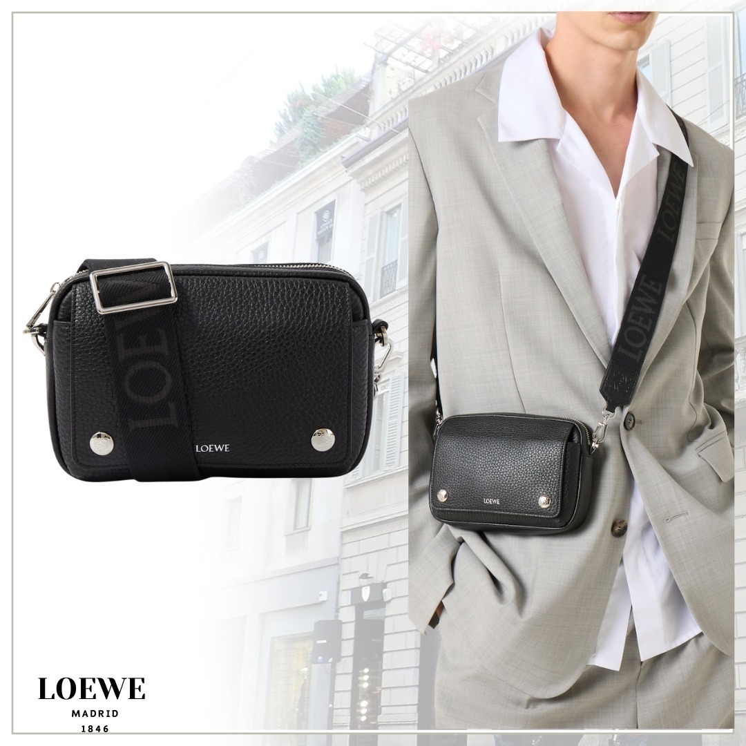 定番アイテムをアップデート【LOEWE】メッセンジャーバッグ