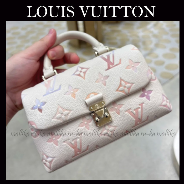 国内発☆【LOUIS VUITTON】ナノマドレーヌ ハンドバッグ