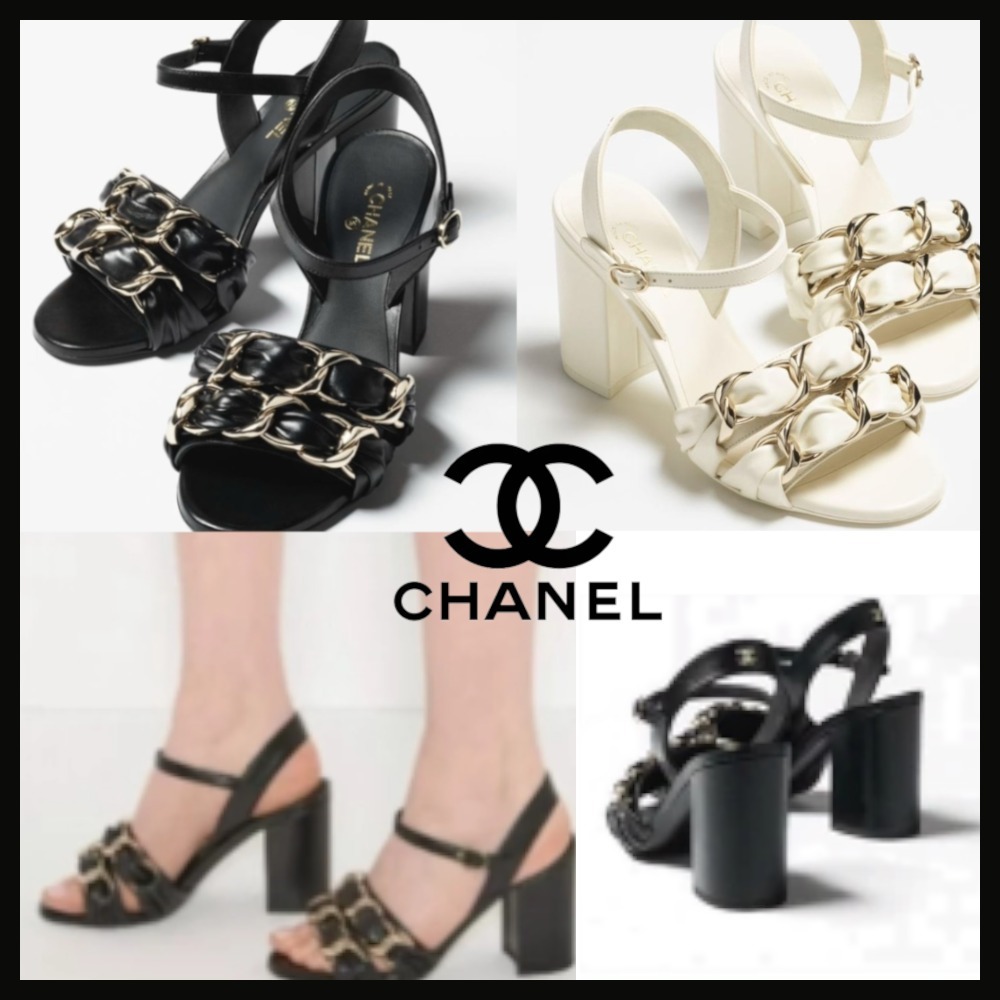 【※新作※】CHANEL ヒール サンダル