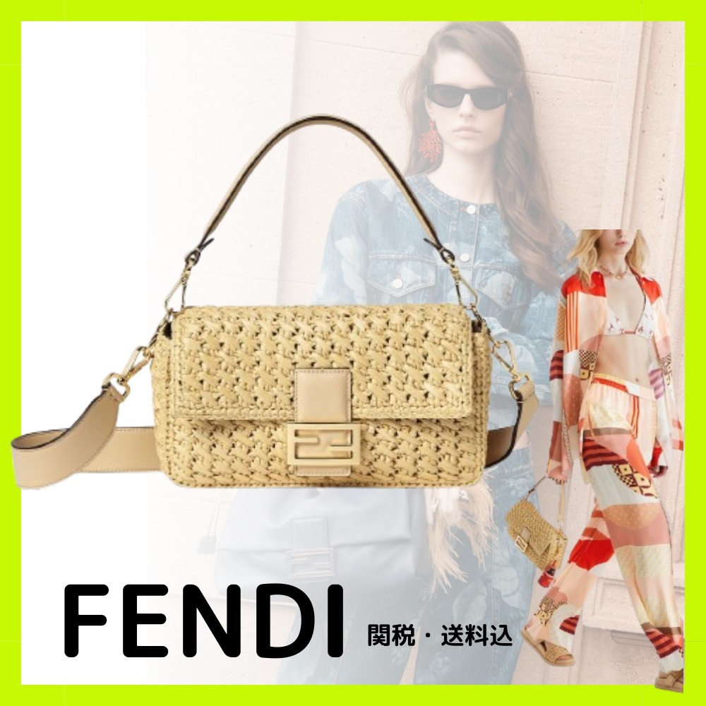 新作☆【FENDI】バゲットショルダーバッグ