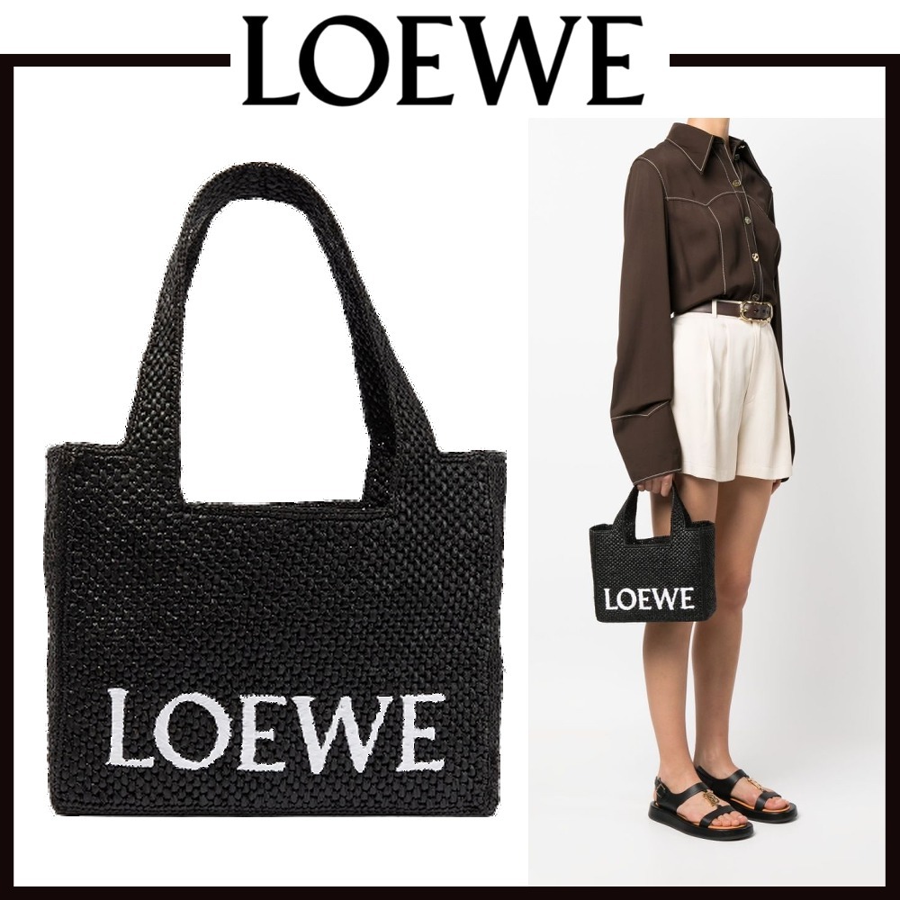 【VIP&関税込】 LOEWE スモールフォント トートバッグ