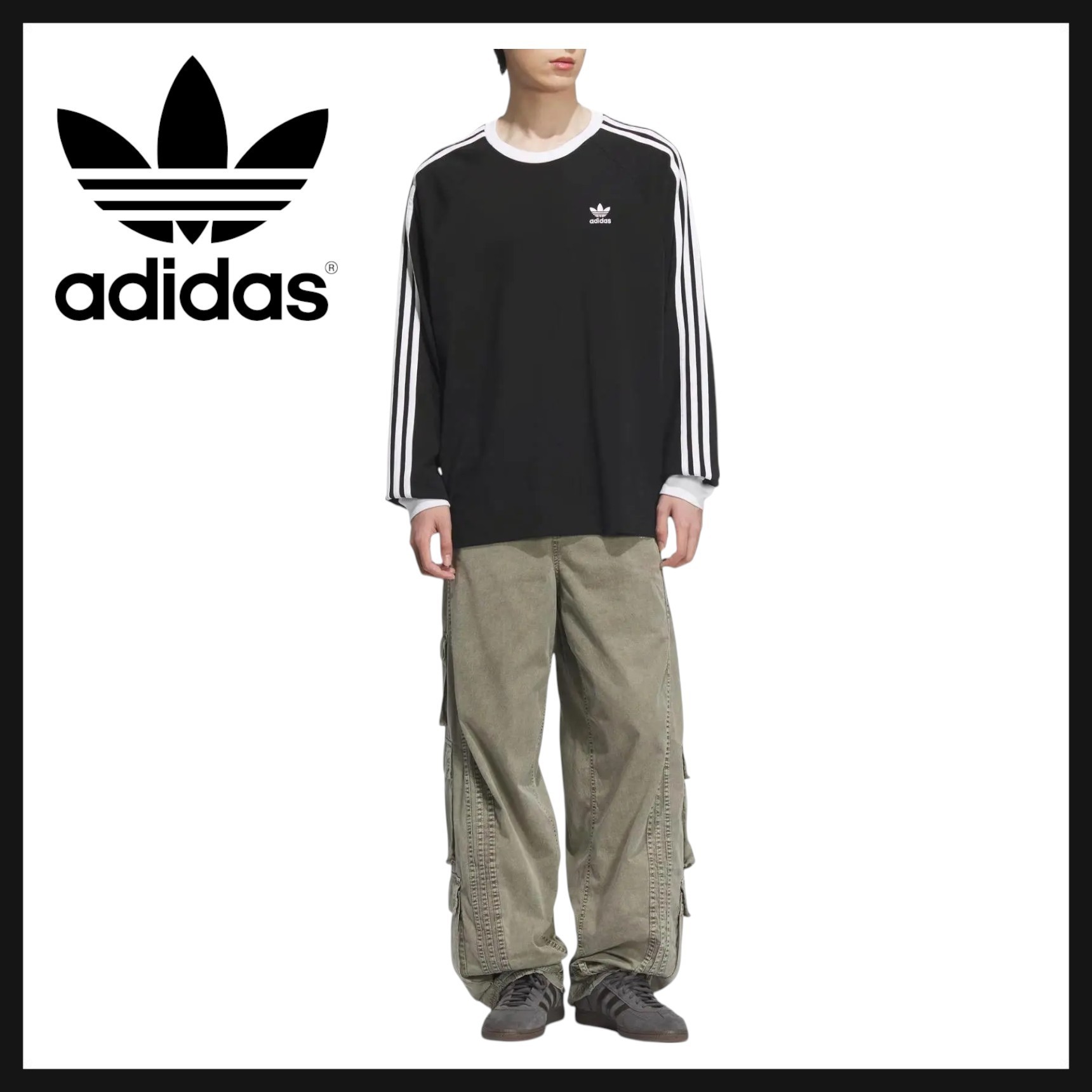 ★人気★ adidas MULTI POCKET カーゴパンツ