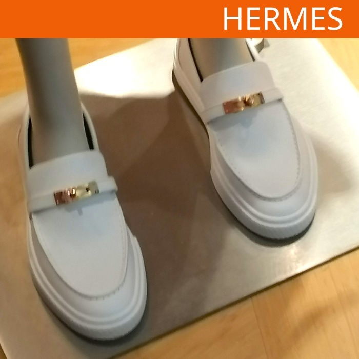 HERMES エルメス スニーカー ゲーム ケリーバックル スリッポン