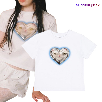 Tシャツ・カットソー [MEDIA 82] Miki cat tee