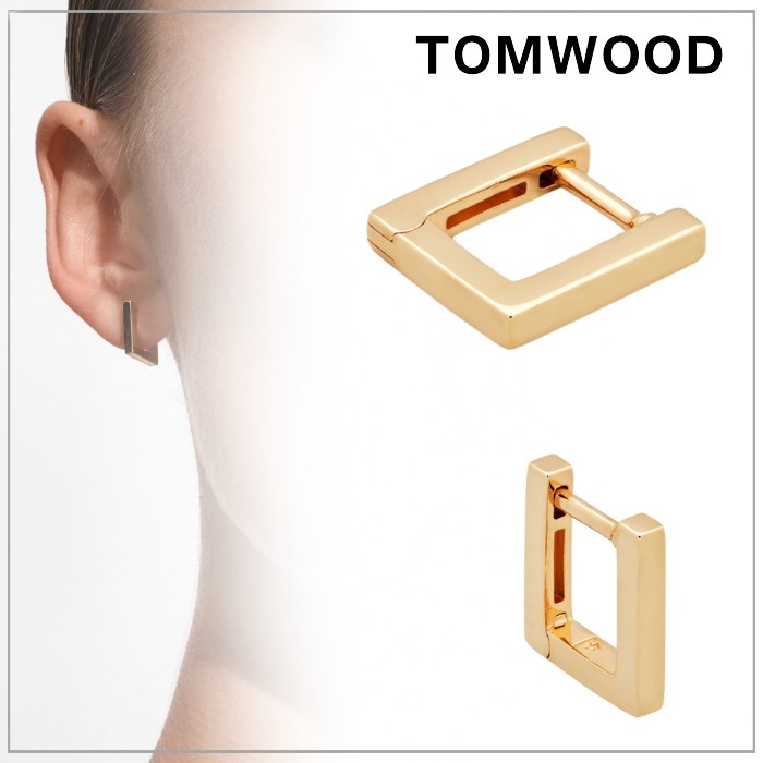 【上品】Tom Woodトムウッド Sleek Huggie Goldスリークハギー