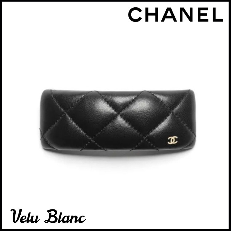 【CHANEL】CCロゴ バレッタ マトラッセ