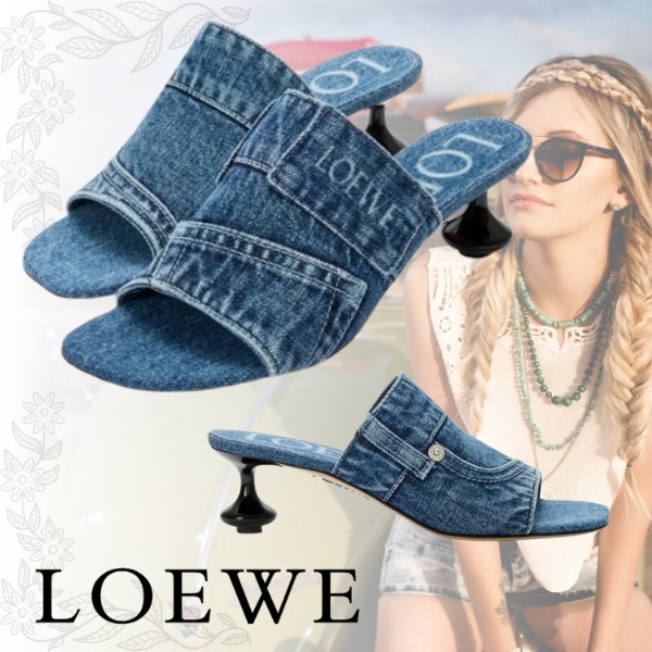*LOEWE*ロエベ トイ パンタ スライド ウォッシュドデニム