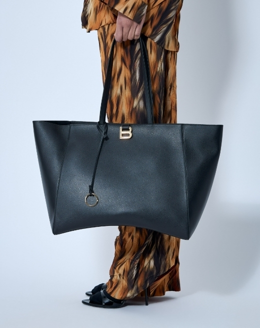 BALENCIAGA 国内発送 Large Hourglass ソフトトートバッグ