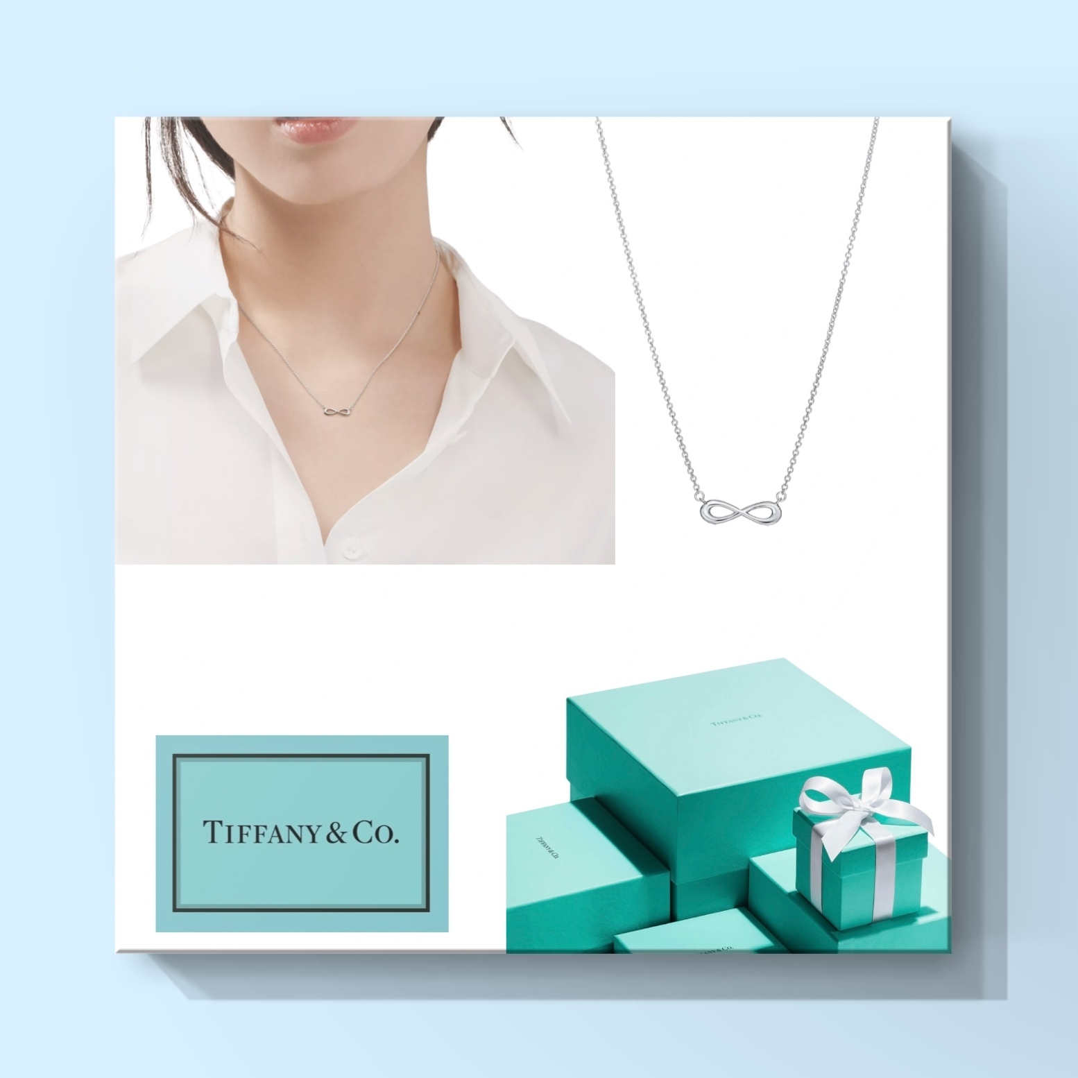 アメリカ発！【Tiffany & Co】インフィニティ ネックレス