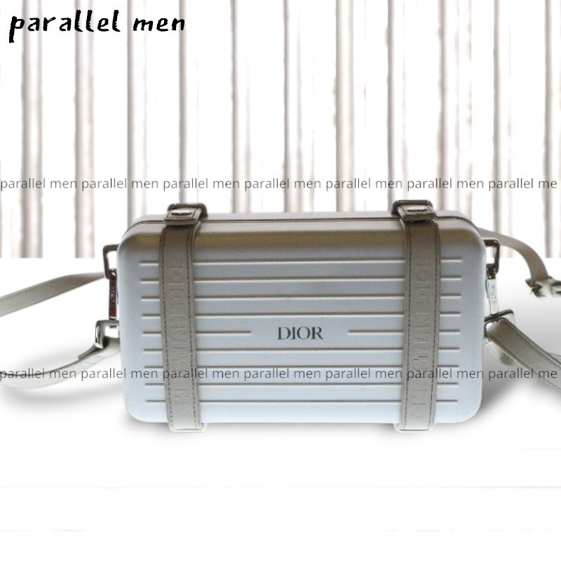 【DIOR×RIMOWA】アルミ ショルダーバッグ シルバー 2DRCA295YWT