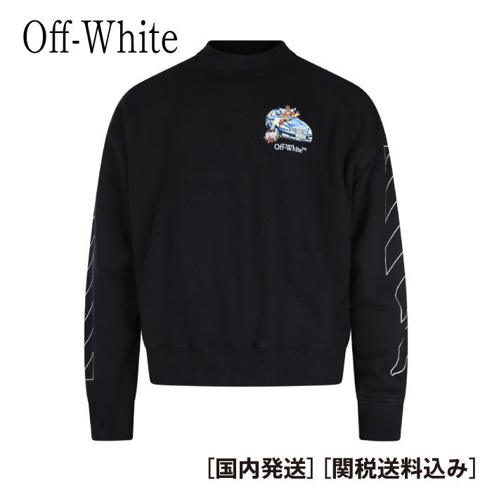 Off-White★Fresco Arrow SkateCrew スウェット 関税込み
