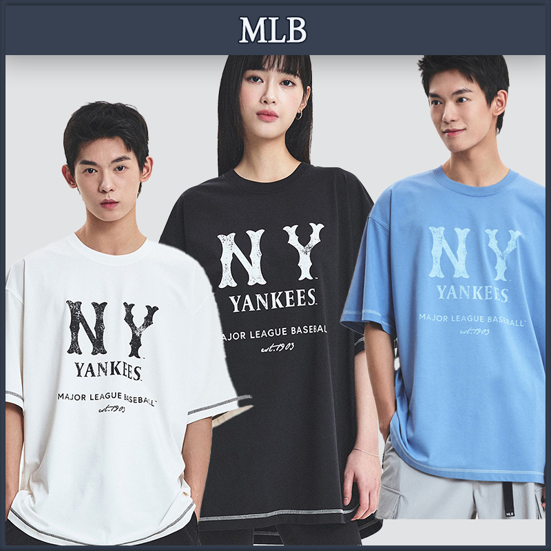 【MLB】★男女兼用★Basic Coopers Logo Mega Overfit T-Shirt