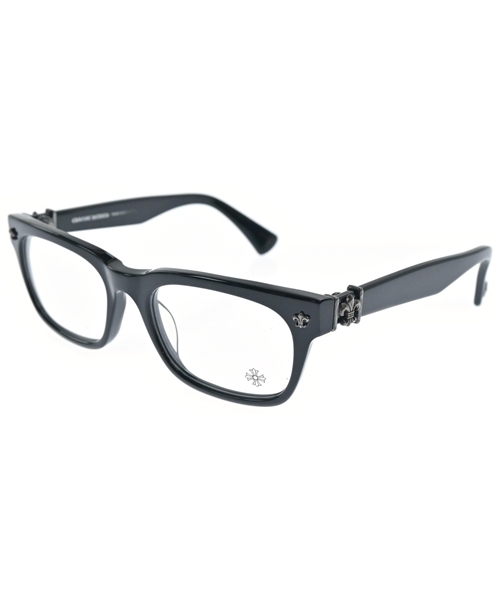CHROME HEARTS クロムハーツ メガネ 黒 - 3400325A0015