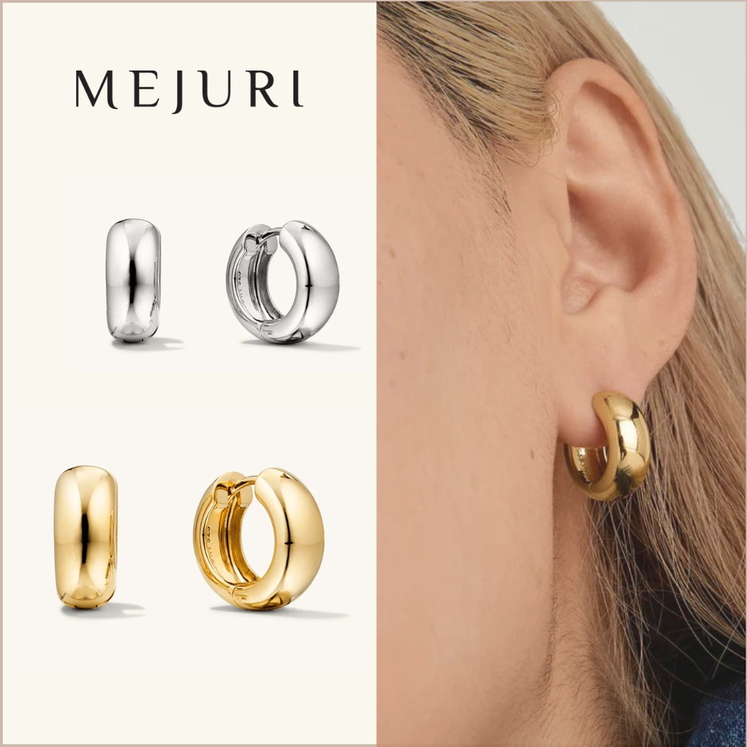 【MEJURI】日本未入荷☆ Chunky ミディアム Hoops