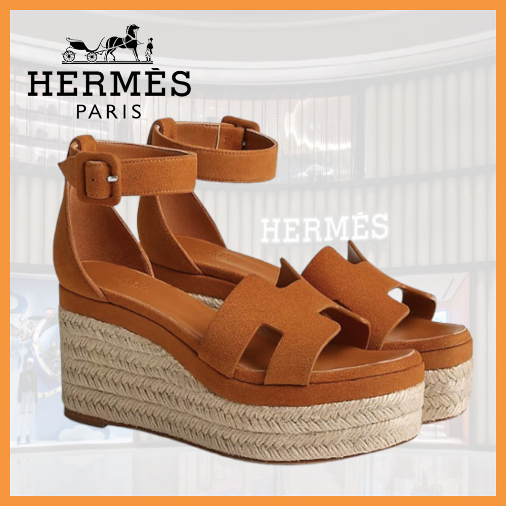 【上品に魅せる☆】HERMES サンダル