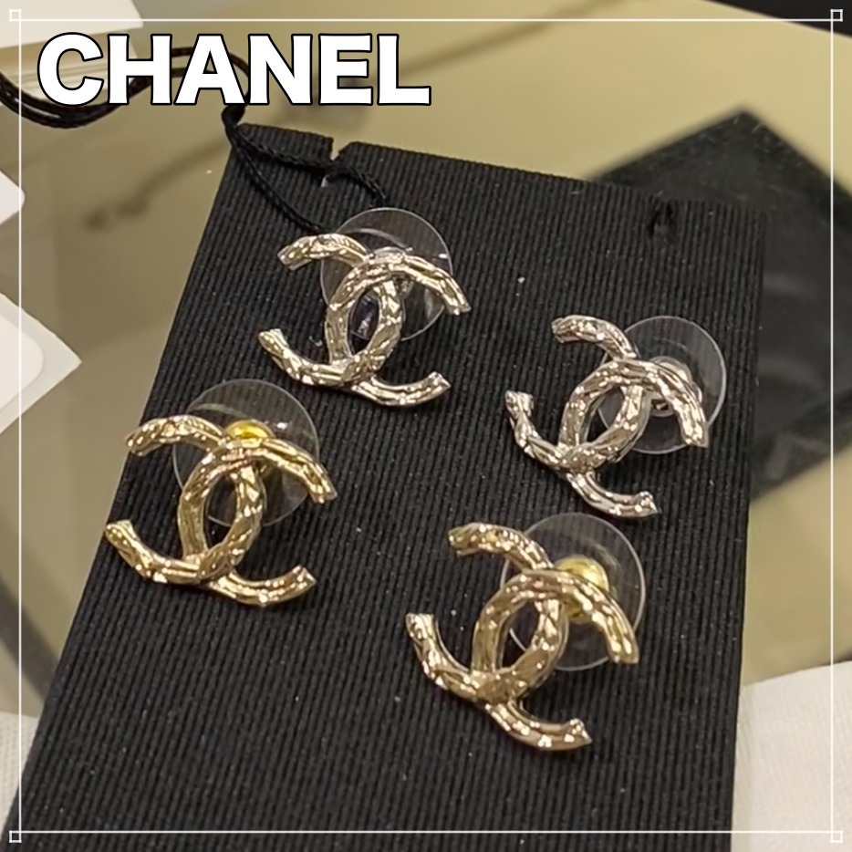 人気 CHANEL フープピアス パール ゴールド CCロゴ ココマーク