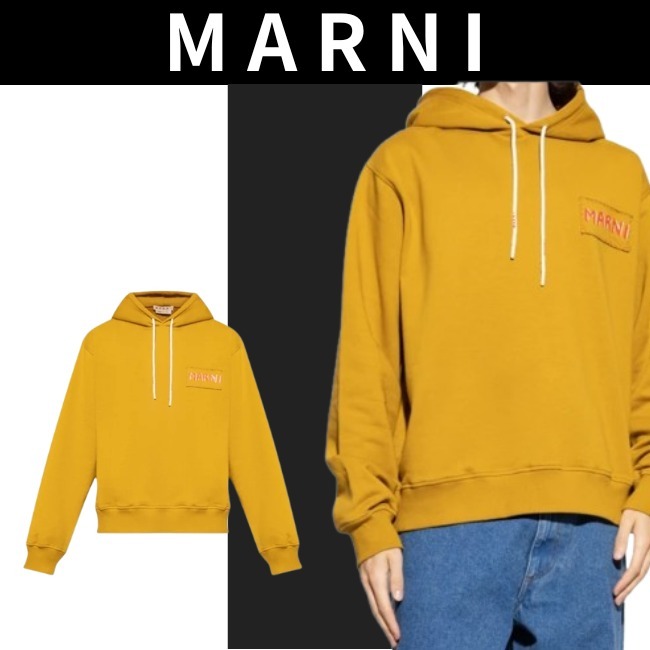 2025春夏 ＆ 特価☆ 【MARNI】長袖スウェットシャツ