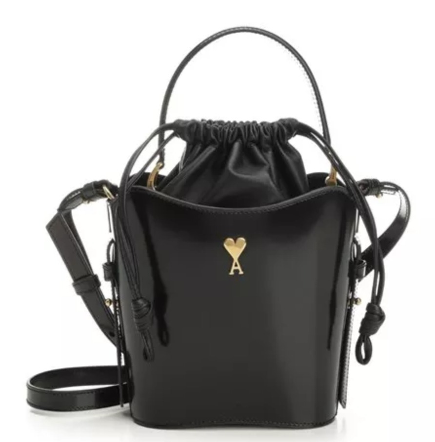 【関税込み】AMI PARIS Paris Paris ミニ バケットバッグ