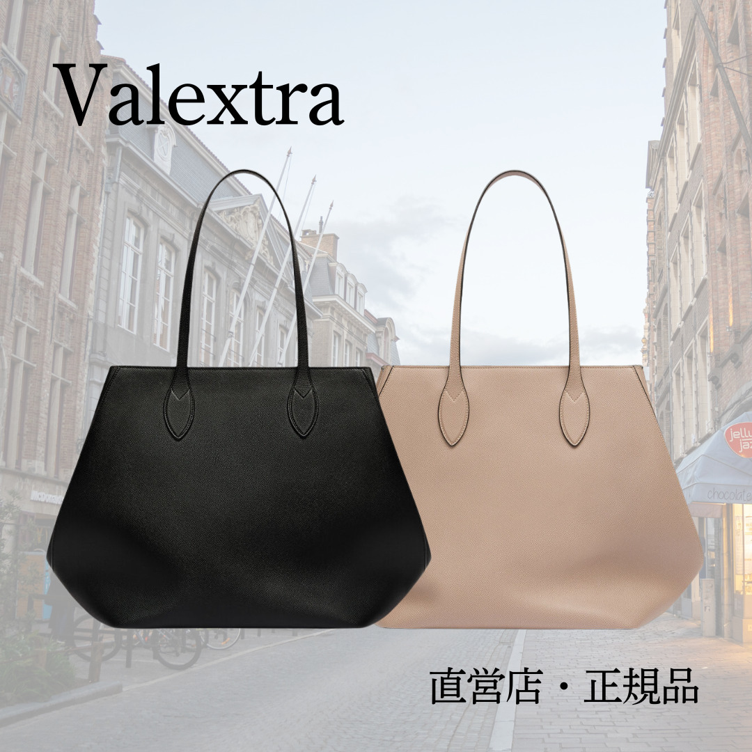 2way大容量☆【Valextra】viviショッピングバッグ ラージ