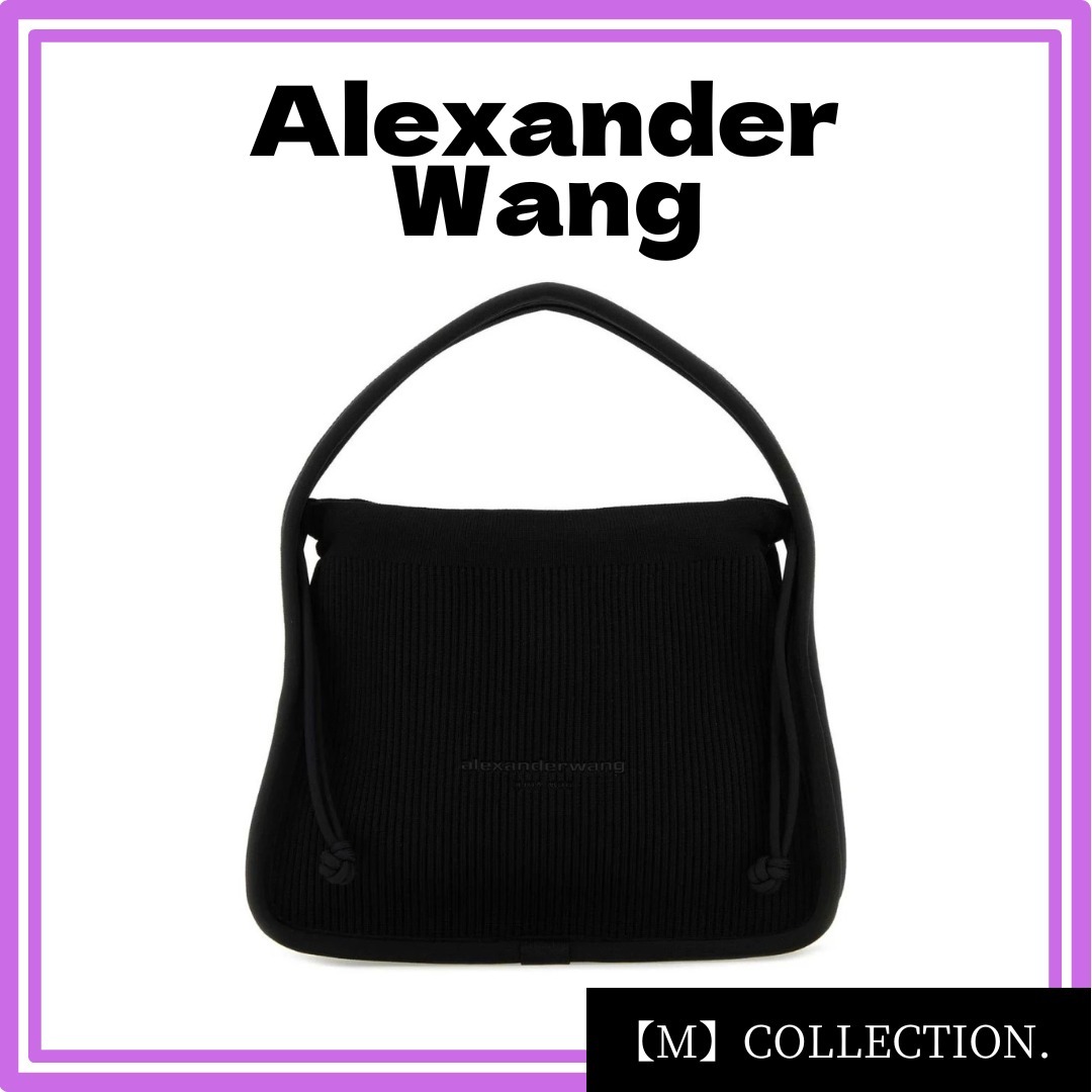 Alexander Wang Ryan スモール ニット トップハンドルバッグ