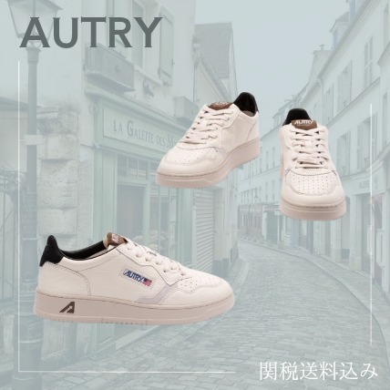 【AUTRY】メダリスト ロートップスニーカー ホワイト