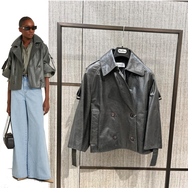 【★日本未入荷★】MAXMARA ☆ レザージャケット TENACE
