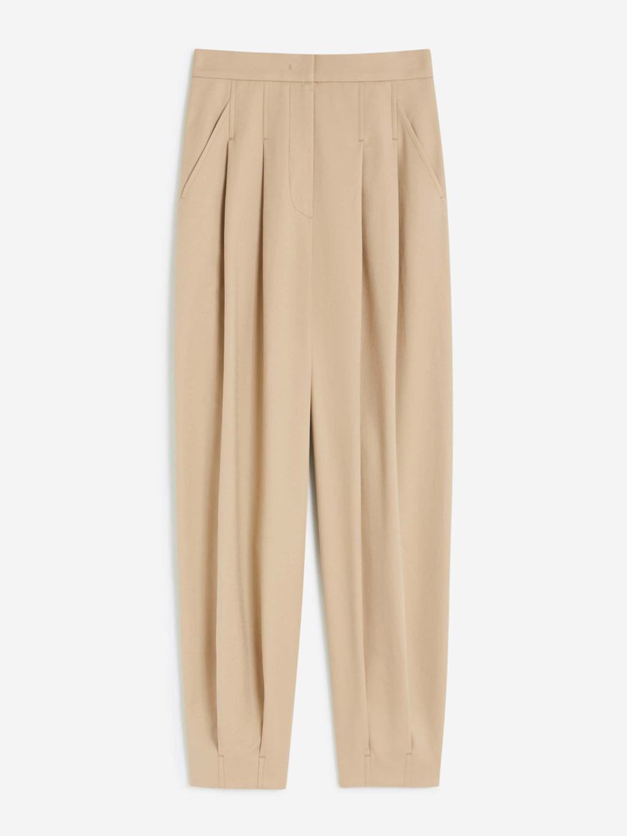 【関税＆送料込み】Max Mara Pleated Cotton Trousers