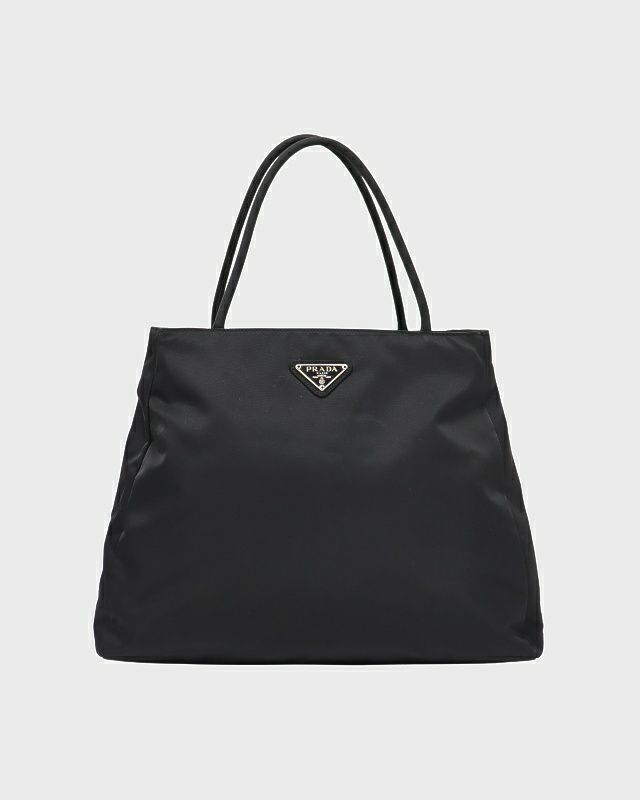 PRADA 三角ロゴ金具ナイロントートバッグ