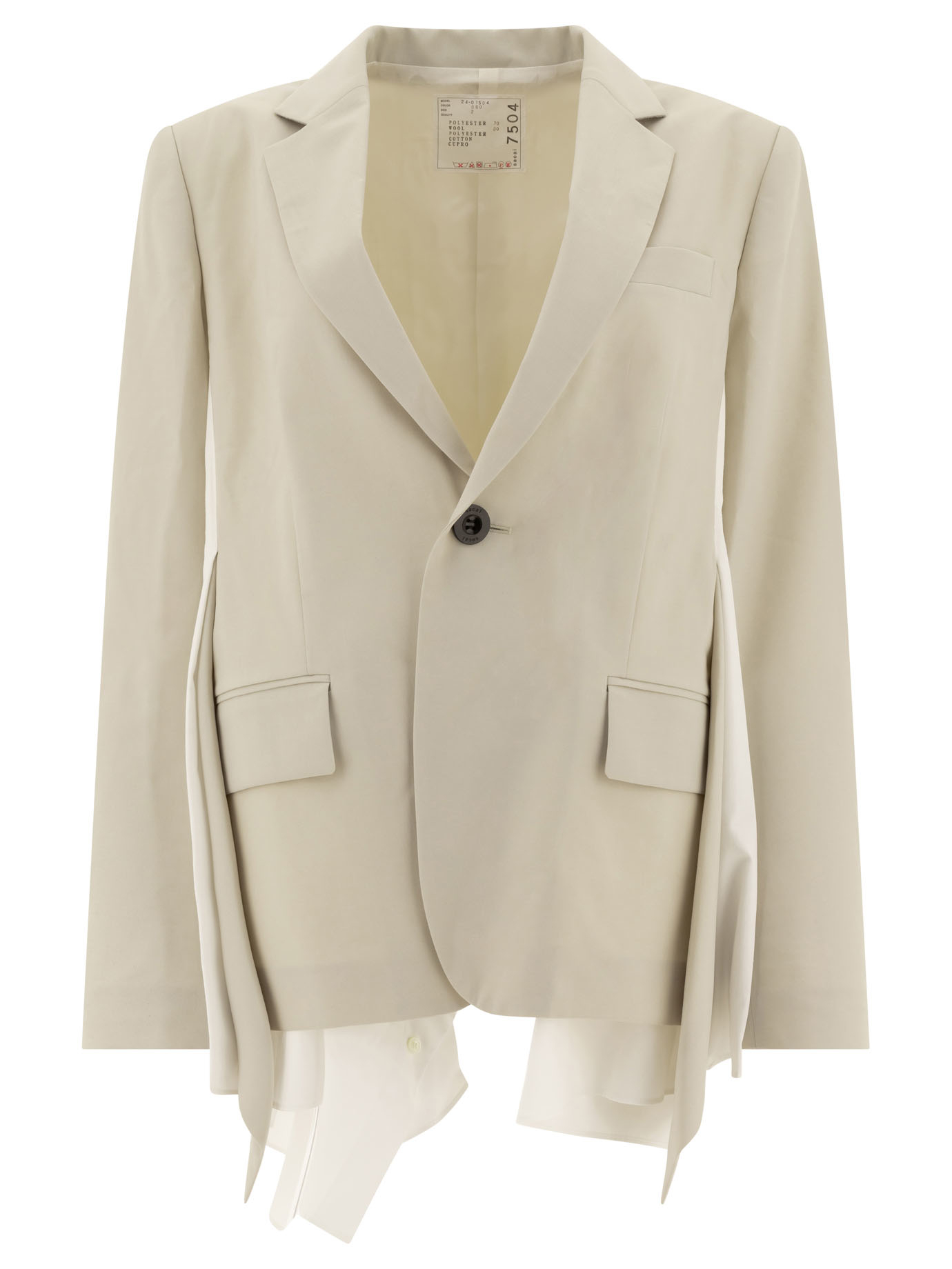 【関税込み】sacai Combined blazer
