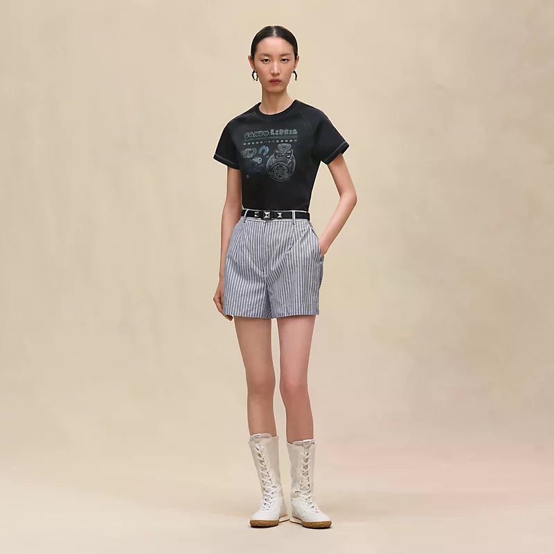 《POPなプリント♪》【HERMES】カートリッジディテールTシャツ