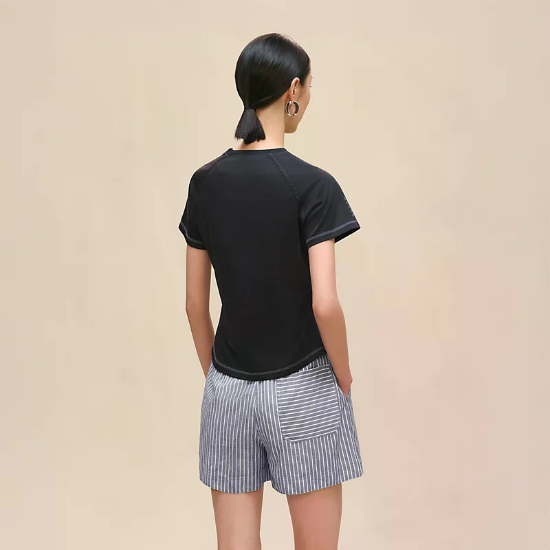 《POPなプリント♪》【HERMES】カートリッジディテールTシャツ