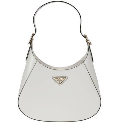 《PRADA》 ロゴ プラダ レザー ショルダーバッグ