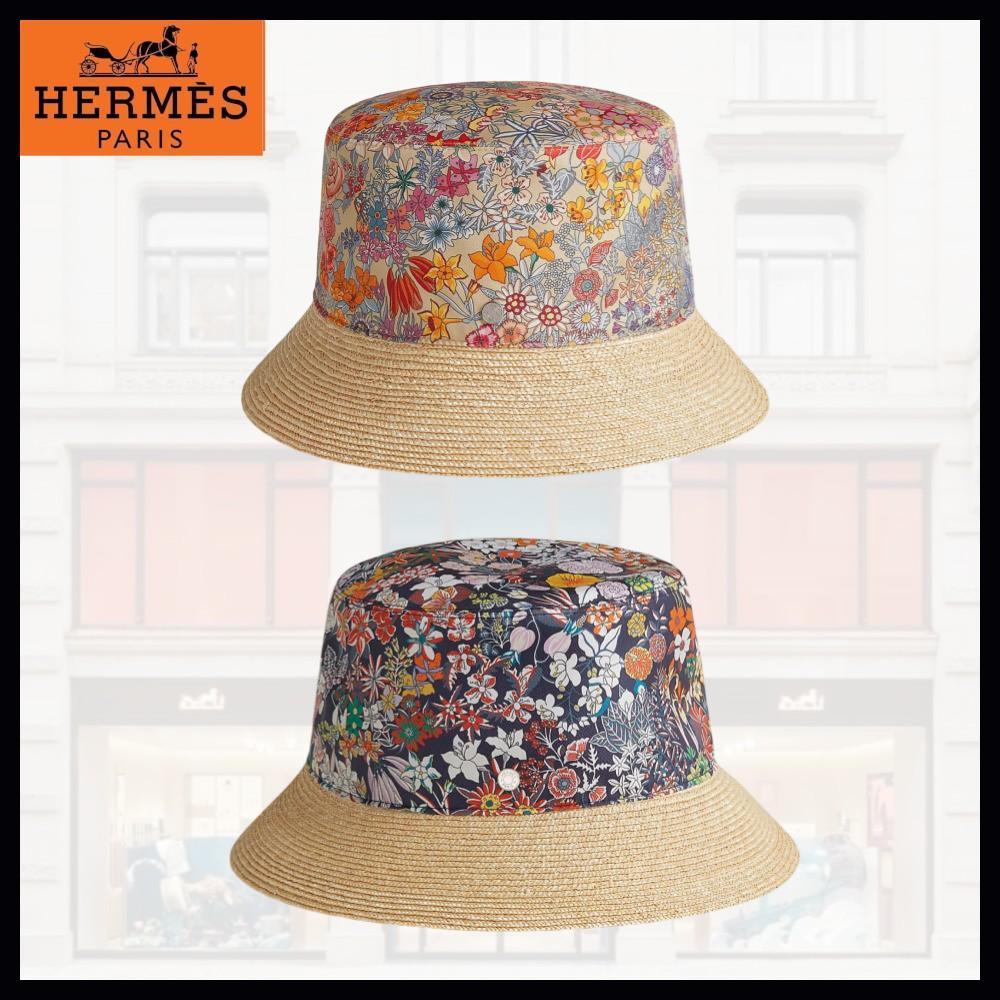 【上品に魅せる♡】HERMES ハット ハーパーブルーム