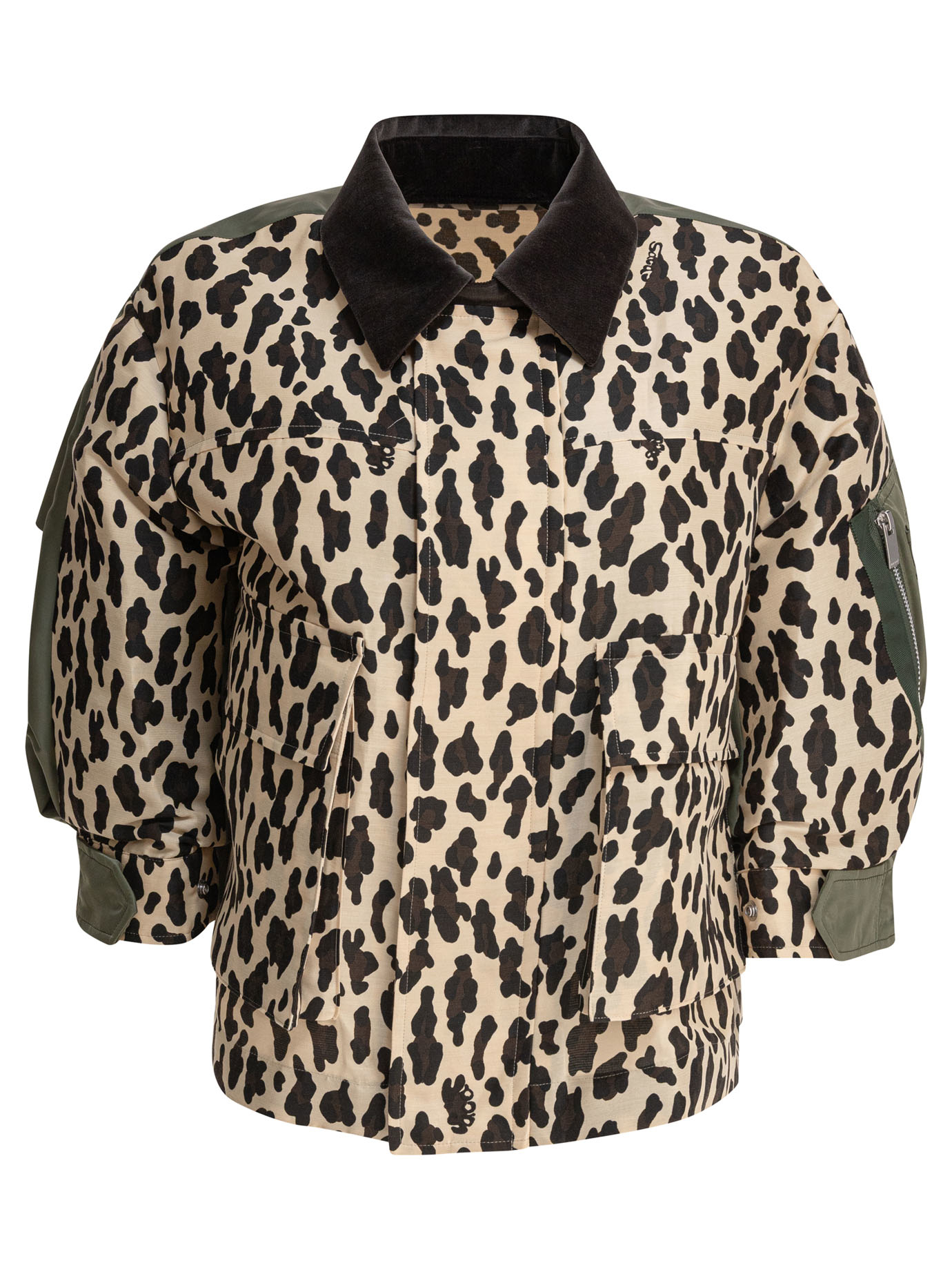 【関税込み】sacai Leopard jacket