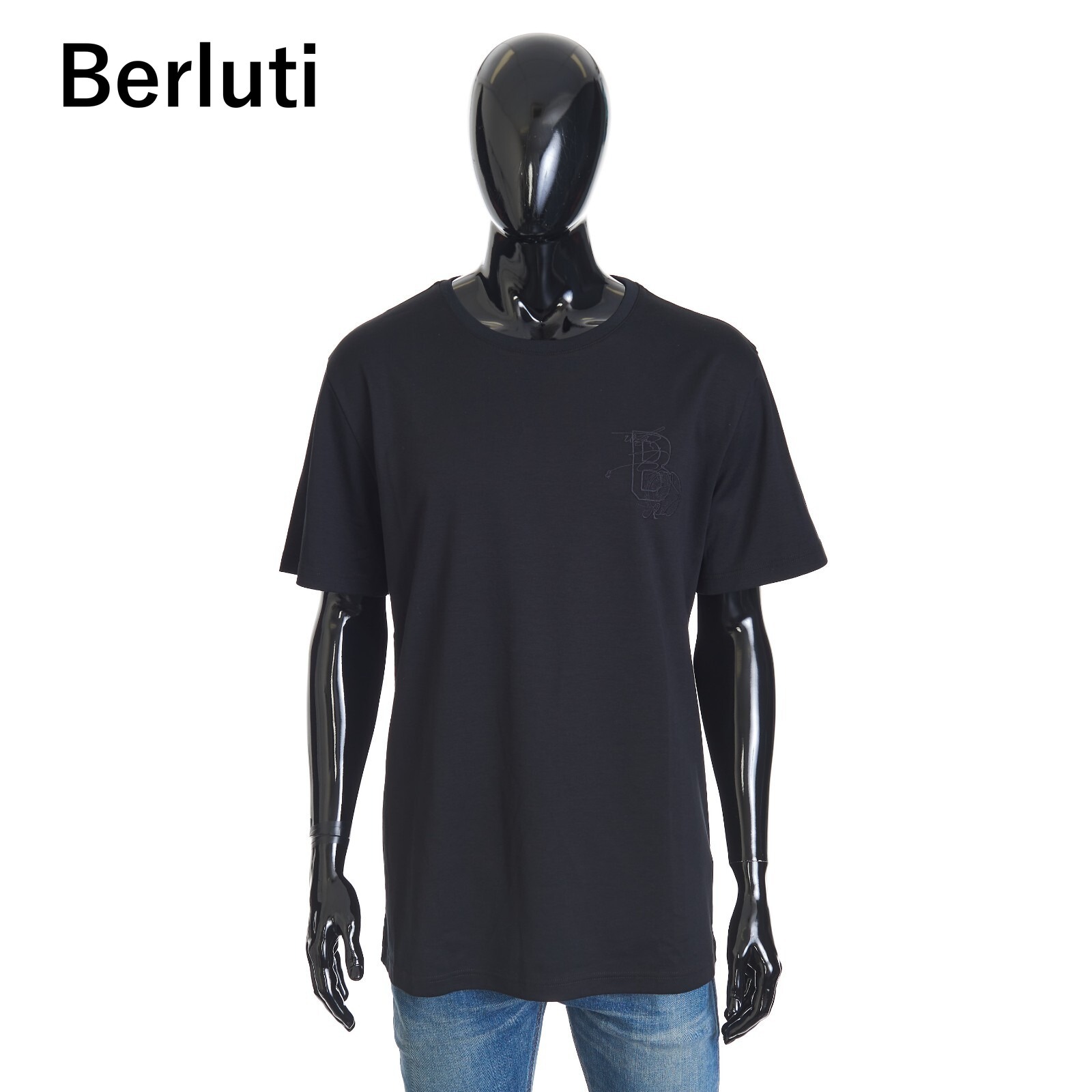 BERLUTI ベルルッティ Bロゴ刺繍 T-シャツ
