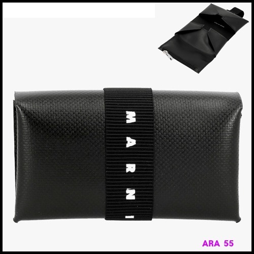 MARNI正規品/送料関税込み 3段 banding flap wallet