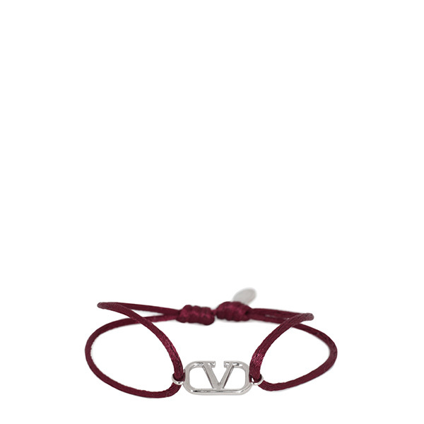 ブレスレット VALENTINO Dark Red VLogo Bracelet J0M96 DTK Y9Q