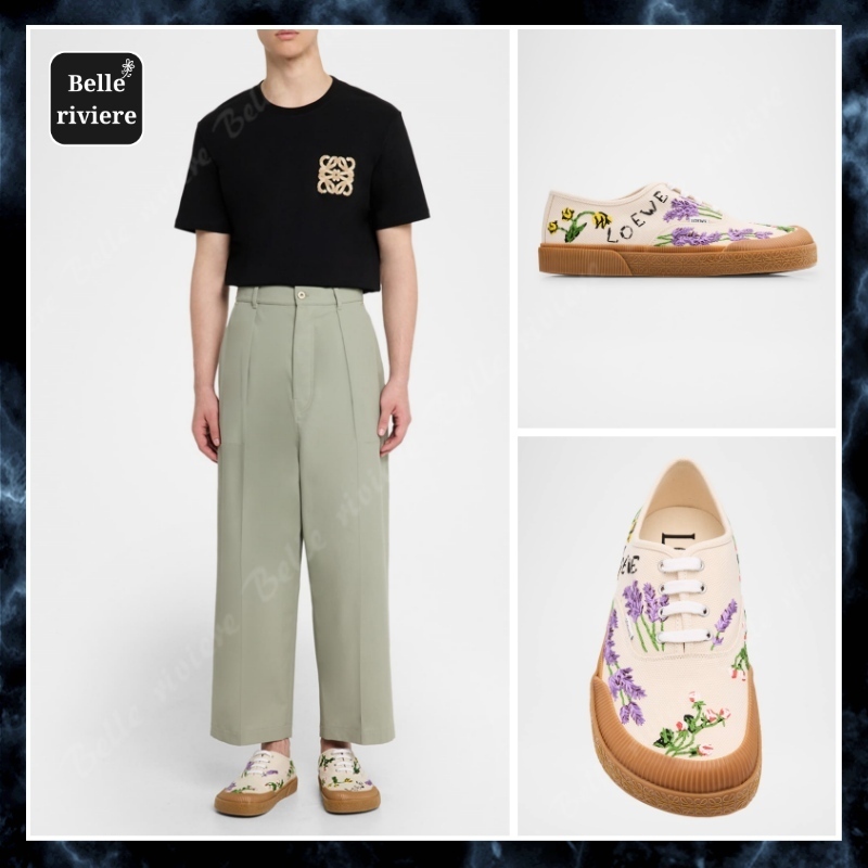 25SS new/LOEWE テラローカットスニーカー Sneakers Multi