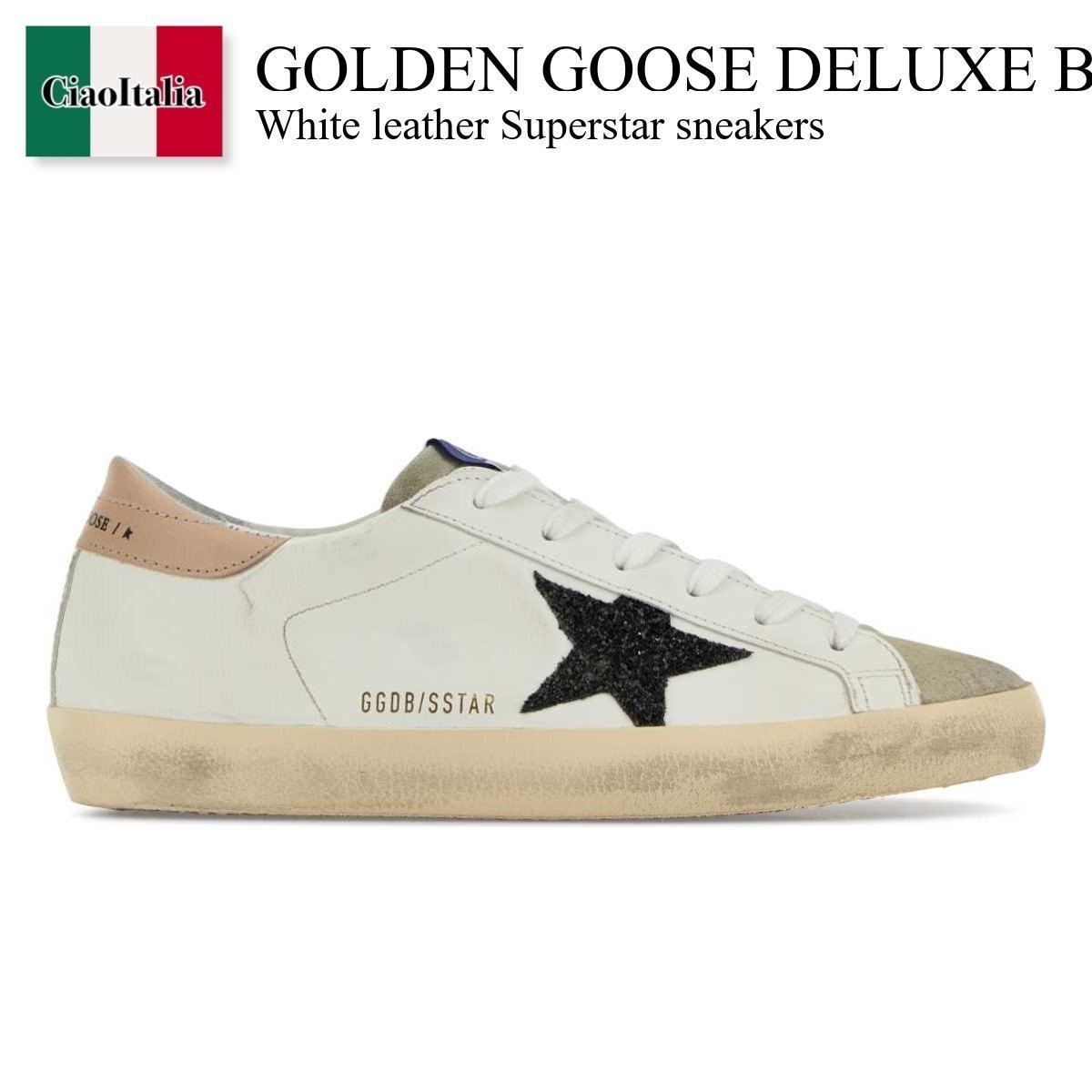スニーカー Golden Goose Deluxe Brand White Leather Superstar Sneakers