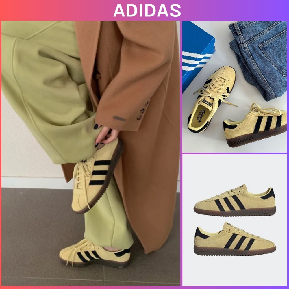 ★追跡付★【adidas】 Bermuda powder yellow★韓国発★