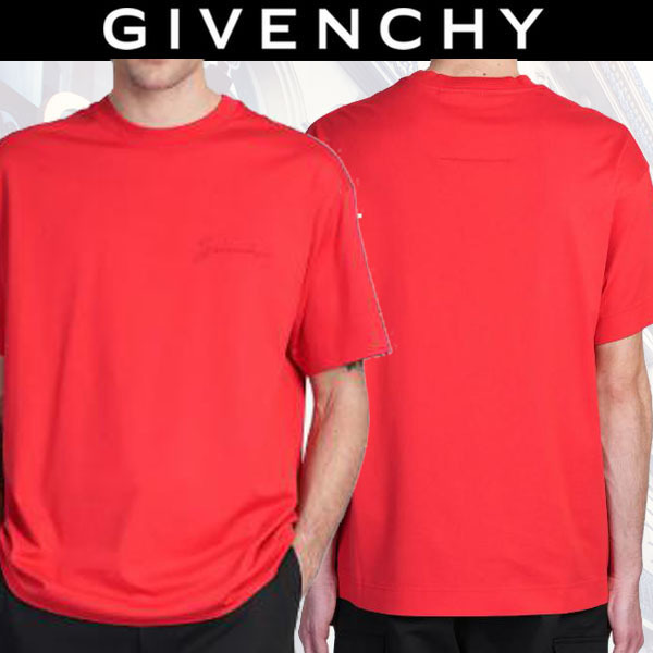 GIVENCHY 一枚でもオシャレな着こなしが実現☆コットン Tシャツ