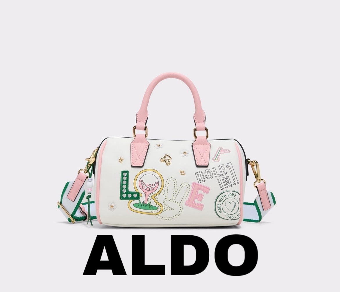 【ALDO】 2WAY クロスボディ ショルダーバッグ バレルバッグ