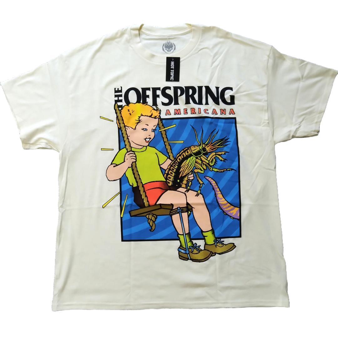 オフスプリング Tシャツ クリーム色 アメリカーナ ロックT