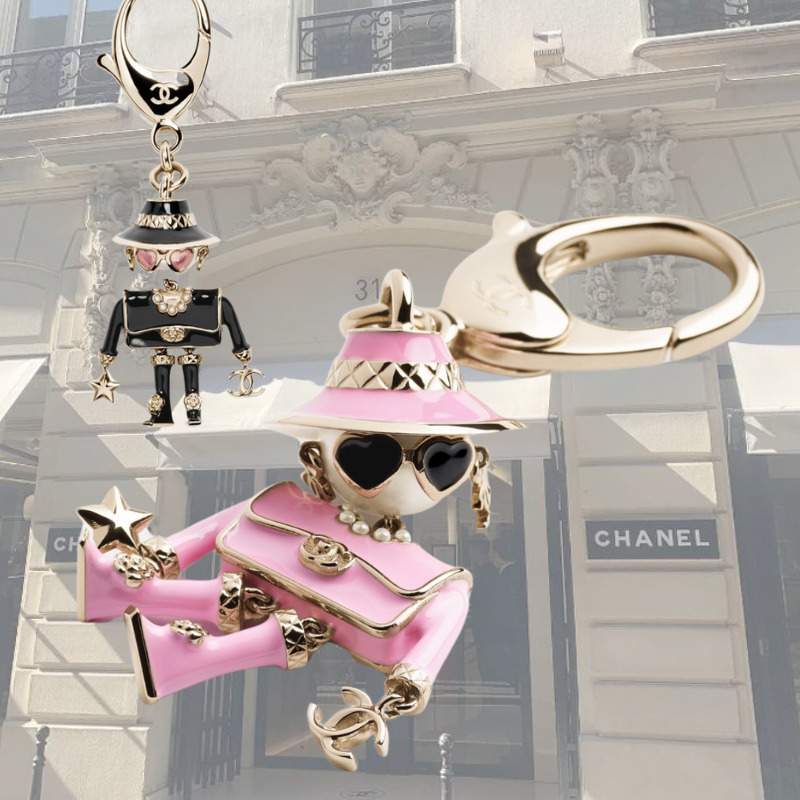 ★可動するココシャネル★【CHANEL】ココシャネルキーホルダー
