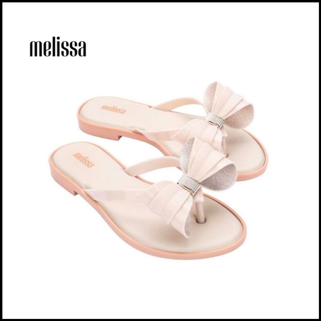 [melissa] Woman Slim V Flipflop Cream / 税込み